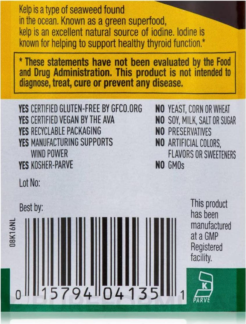 Country Life Arctic Kelp 225 mcg, 300-Count