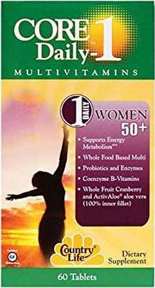 Country Life Vitamins Core Daily 1 Women,50+ 60 Ct 1-Ea