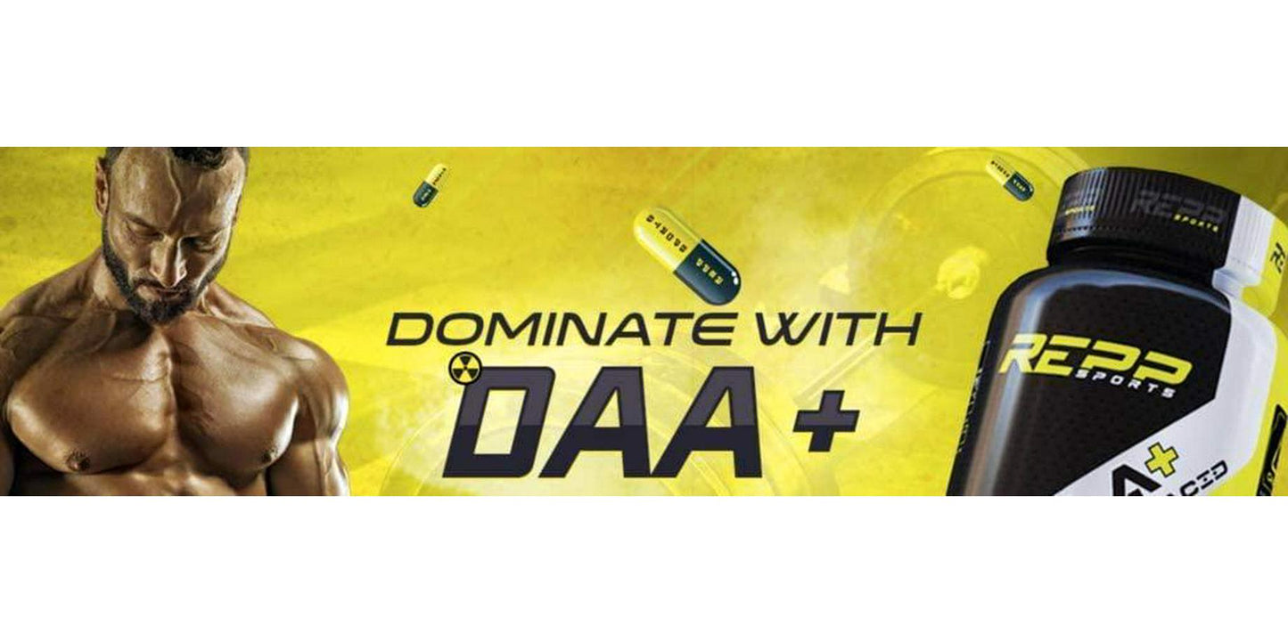 DAA+ D-Aspartic Acid by REPP Sports (120 Capsules)