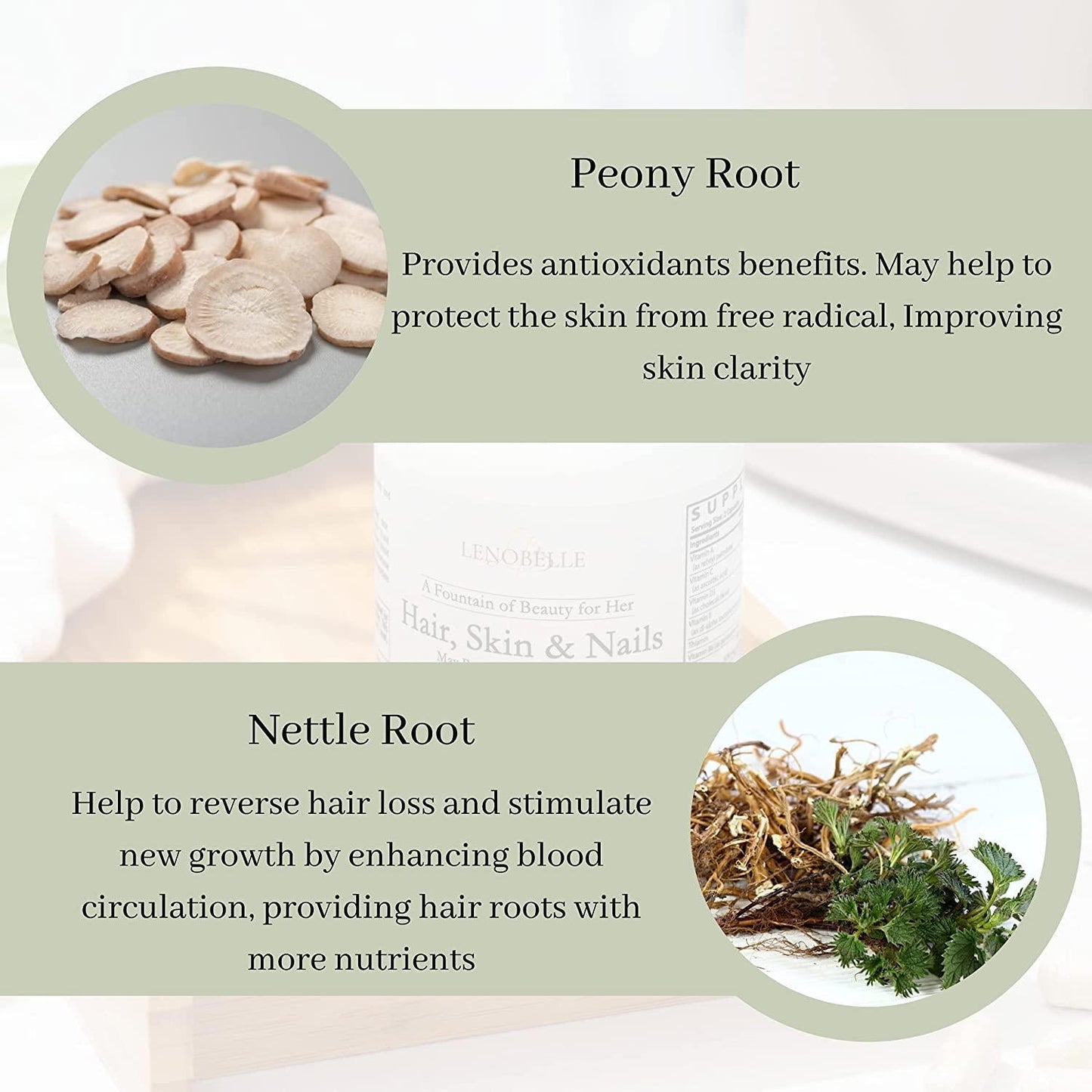 DHT Blocker for Women, Biotin 5000mcg, Hair Vitamins for Faster Hair Growth for Women, Saw Palmetto, Bamboo Silica, Hair Food, Women`s Hair Loss Supplements, Vegetarian, 60-Count Bottle