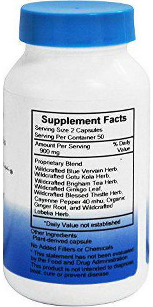 DR. CHRISTOPHER'S FORMULAS MEMORY PLUS, 100 CAP