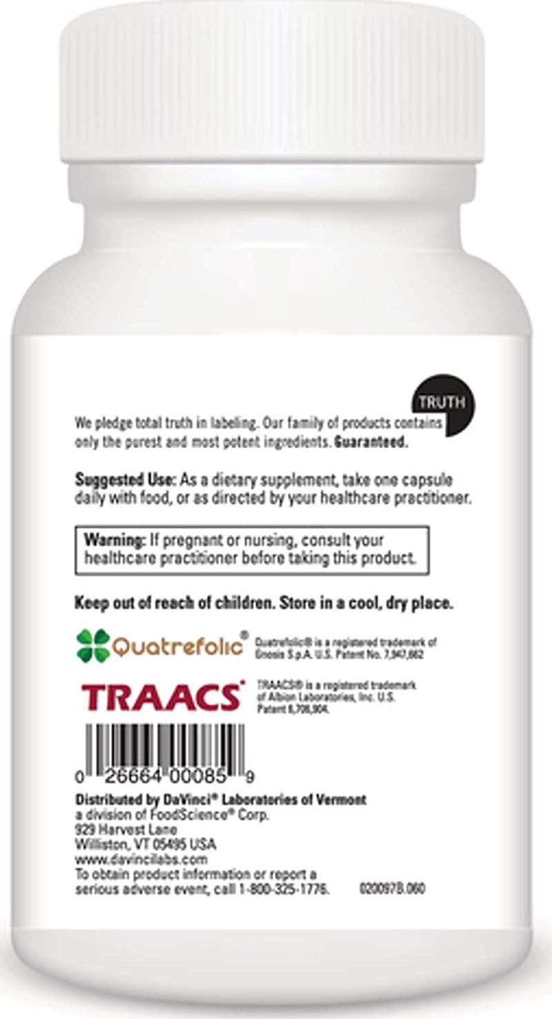 DaVinci Laboratories – Daily Best Ultra, Adult One-a-Day Vegetarian, Multivitamin Multimineral with CoQ10, Lutein and Zeaxanthin, Vitamin D3, Folate, Biotin, Boron, B Complex Vitamins, 60 Capsules