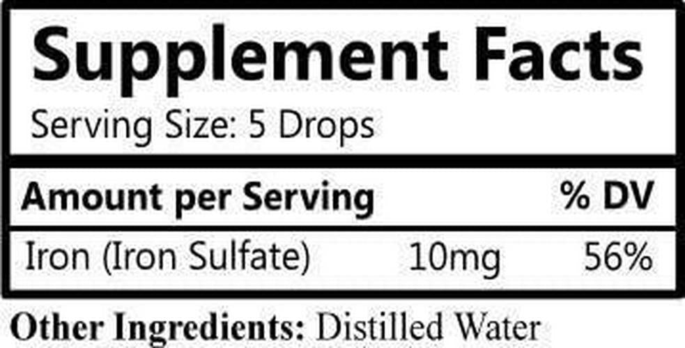 Daily Manufacturing Ferro-Tonic (Colloidal Iron Sulfate) 2 Fl. Oz.