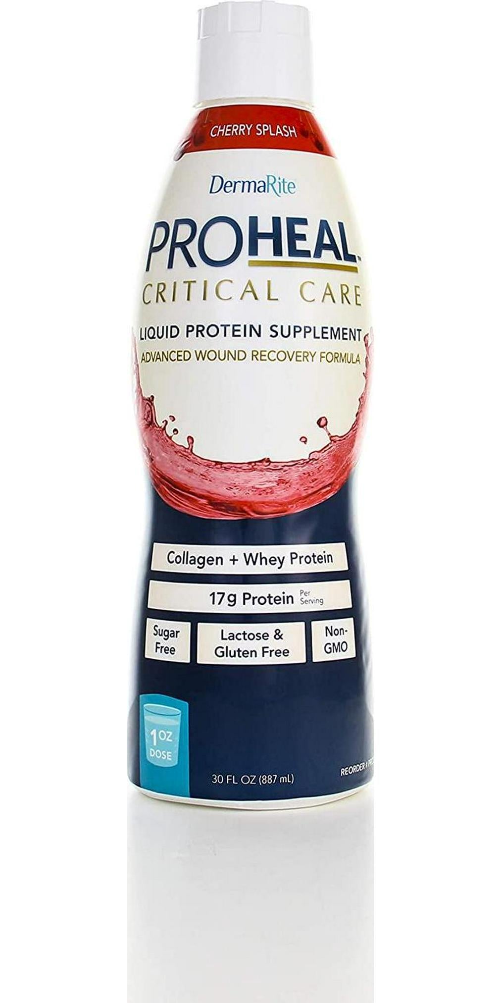 DermaRite Industries Proheal Critical Care Sugar-Free Liquid Protein 30oz