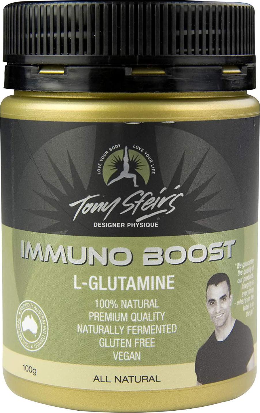Designer Physique Immuno Boost L-Glutamine Powder, 100 grams