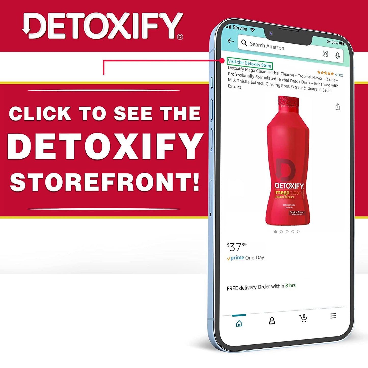 Detoxify PreCleanse Herbal Supplement 6 Capsules Professionally Formulated PreCleanse Herbal Supplement Perfect Start to Your Cleansing Program