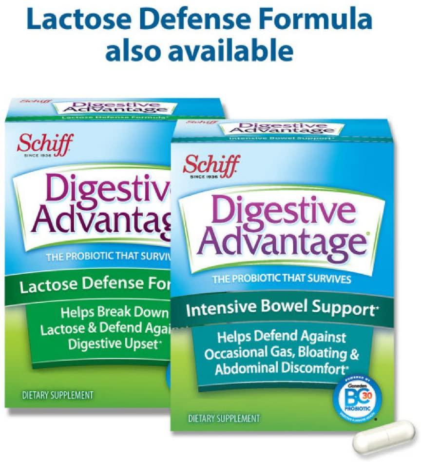 Digestive Advantage Intensive Bowel Support, 32 Capsules (Pack of 2)