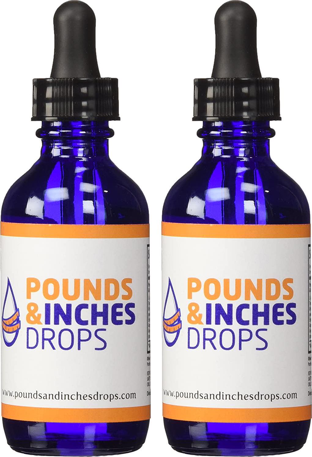 Dirobi Pounds and Inches Weight-Loss Drops, Liquid Weight-Loss Supplement for Women and Men, Diet-Pill Alternative with Delicious Blueberry Flavor