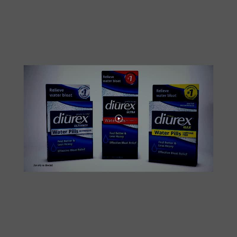 Diurex Max - Maximum Strength Caffeine-Free Diuretic Water Pills - Feel Better and Less Heavy , 48 Count (Pack of 1)