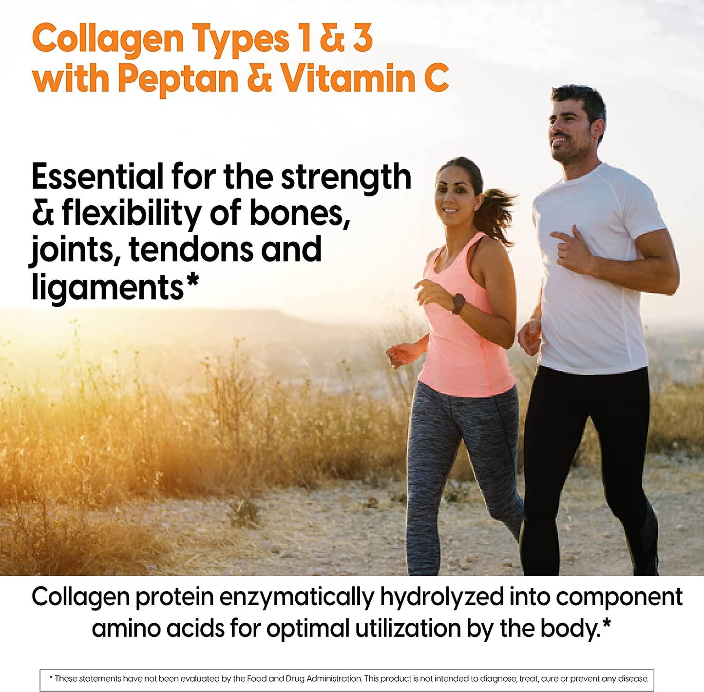Doctor's Best Collagen Types 1 and 3 with Vitamin C, Non-GMO, Gluten Free, Soy Free, Supports Hair, Skin, Nails, Tendons and Bones, 500 mg, 240 Caps (DRB-00263)
