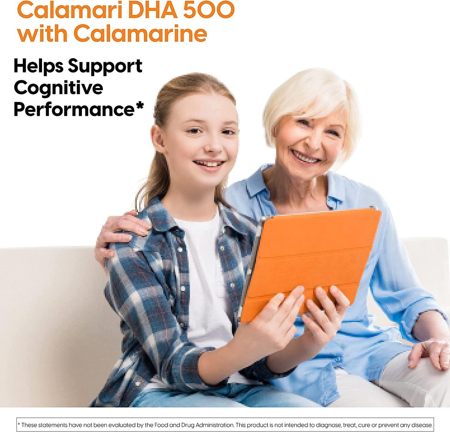 Doctor's Best DHA 500 with Calamarine, Supports Cognitive Performance, Cardiovascular, Cell, Tissue and Organs, 60 Softgels