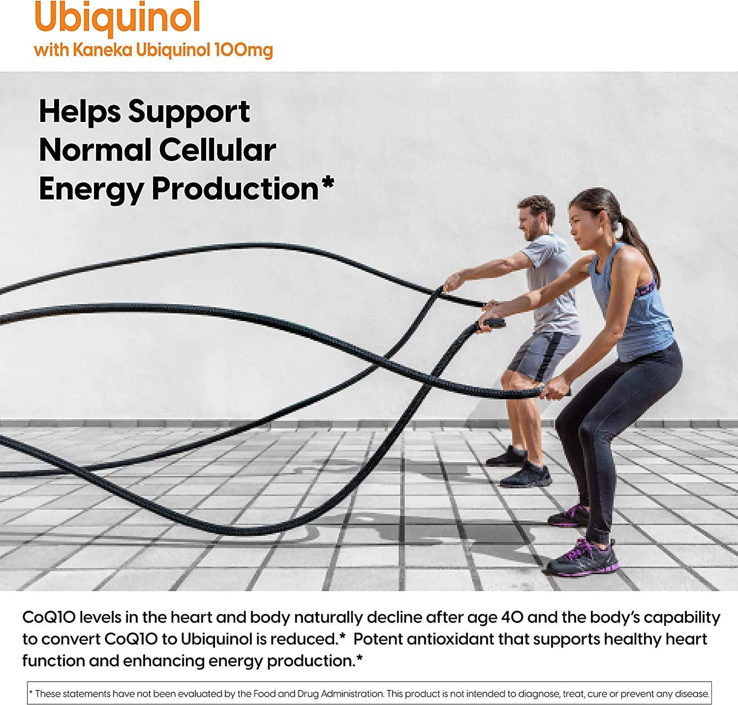 Doctor's Best Ubiquinol with Kaneka QH, Non-GMO, Gluten Free, Soy Free, Heart Health, 100 mg, 60 Softgels