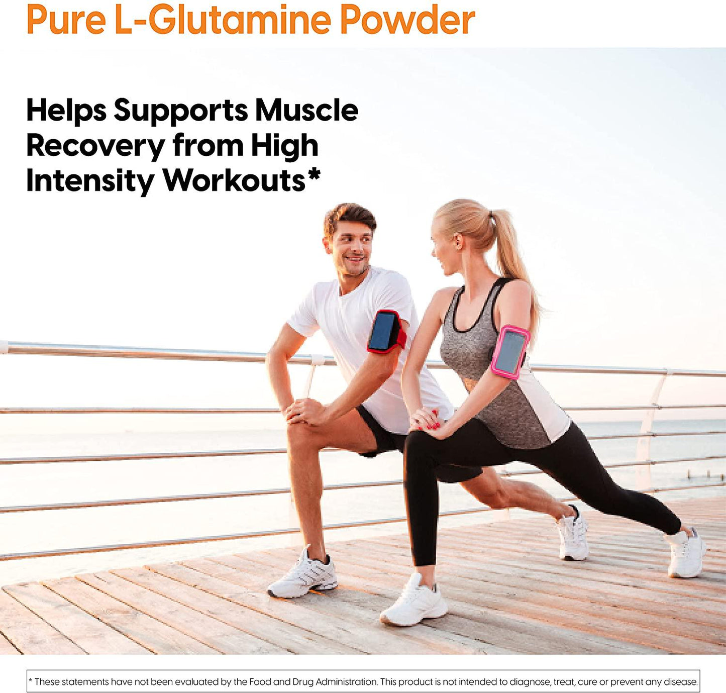 Doctor's Best Pure L-Glutamine Powder, 300g