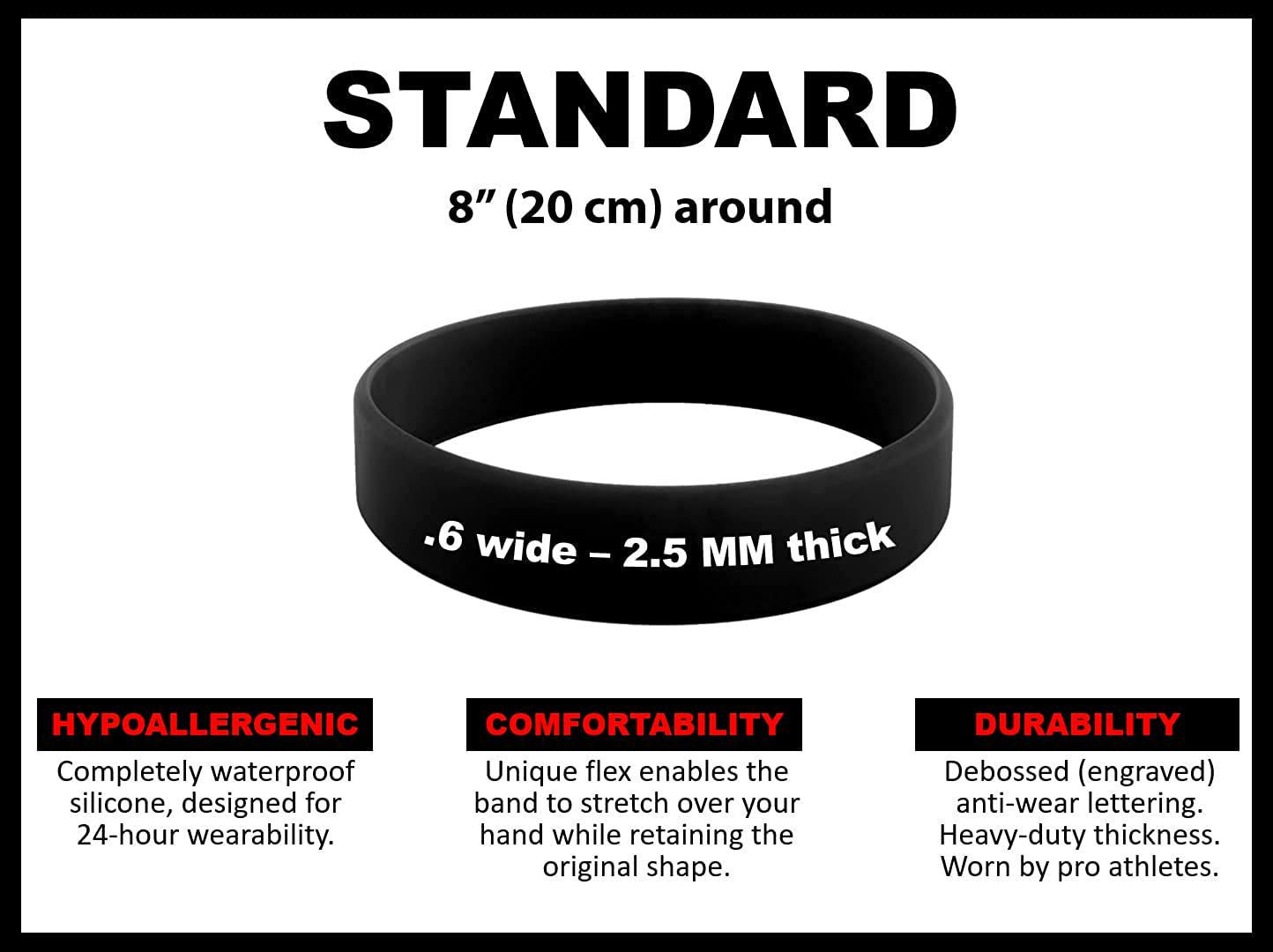 Don t Eat That Motivational Wristband Healthy Eating Diet Reminder Bracelet - Silicone Inspirational Messages Rubber Bracelets Life Focus and Health and Wellness Motivation - We Keep You Motivated LLC