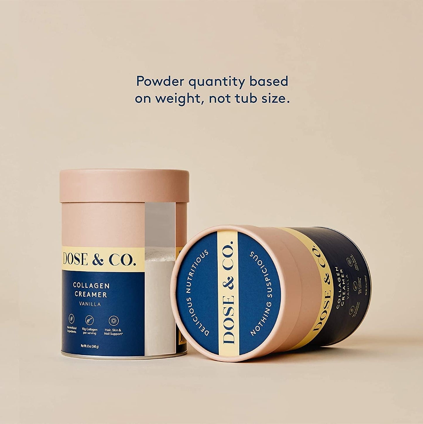 Dose and Co Collagen Creamer (Vanilla) 12oz (340g)