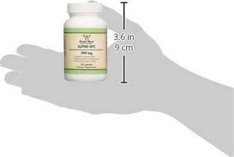 Double Wood Supplements Alpha GPC Choline Supplement, Pharmaceutical Grade, (60 Capsules 300mg)