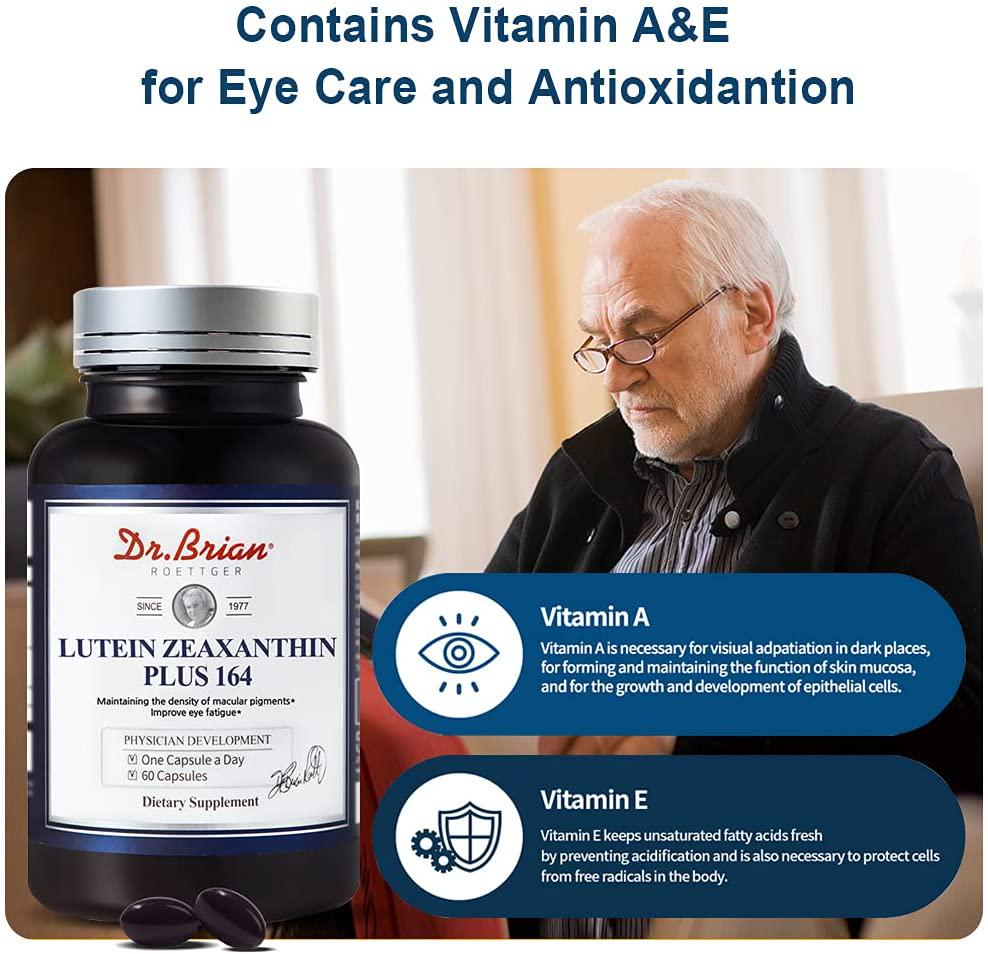 Dr. Brian Eye Vitamins Lutein Capsule Lutein Supplement (60 Capsule)