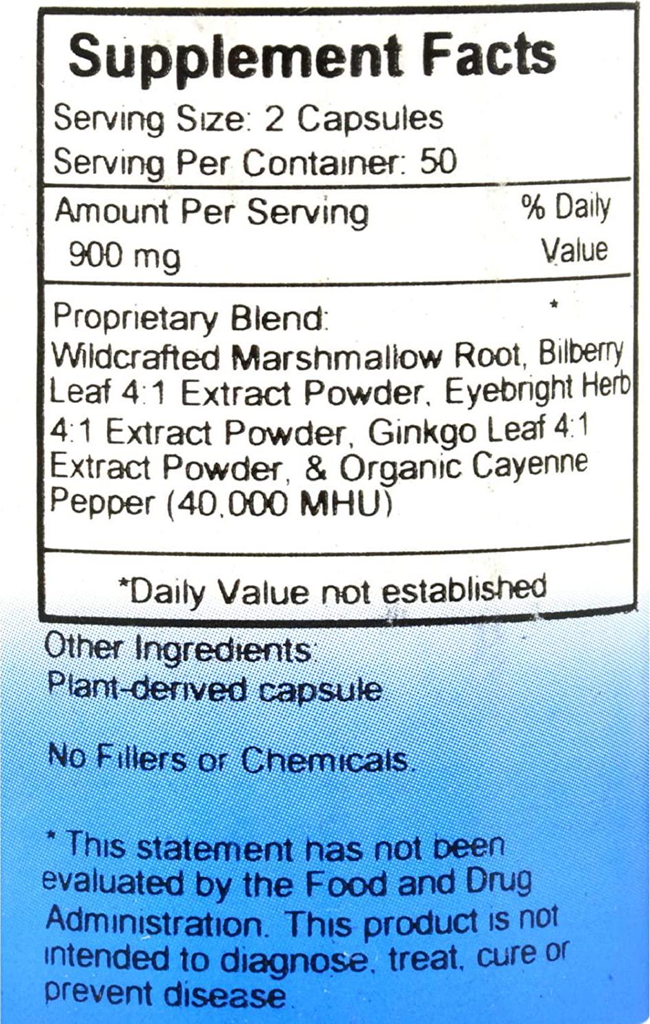Dr. Christopher s Bilberry Eye - 425 mg - 100 Vegetarian Capsules - by Dr. Christopher's Formulas