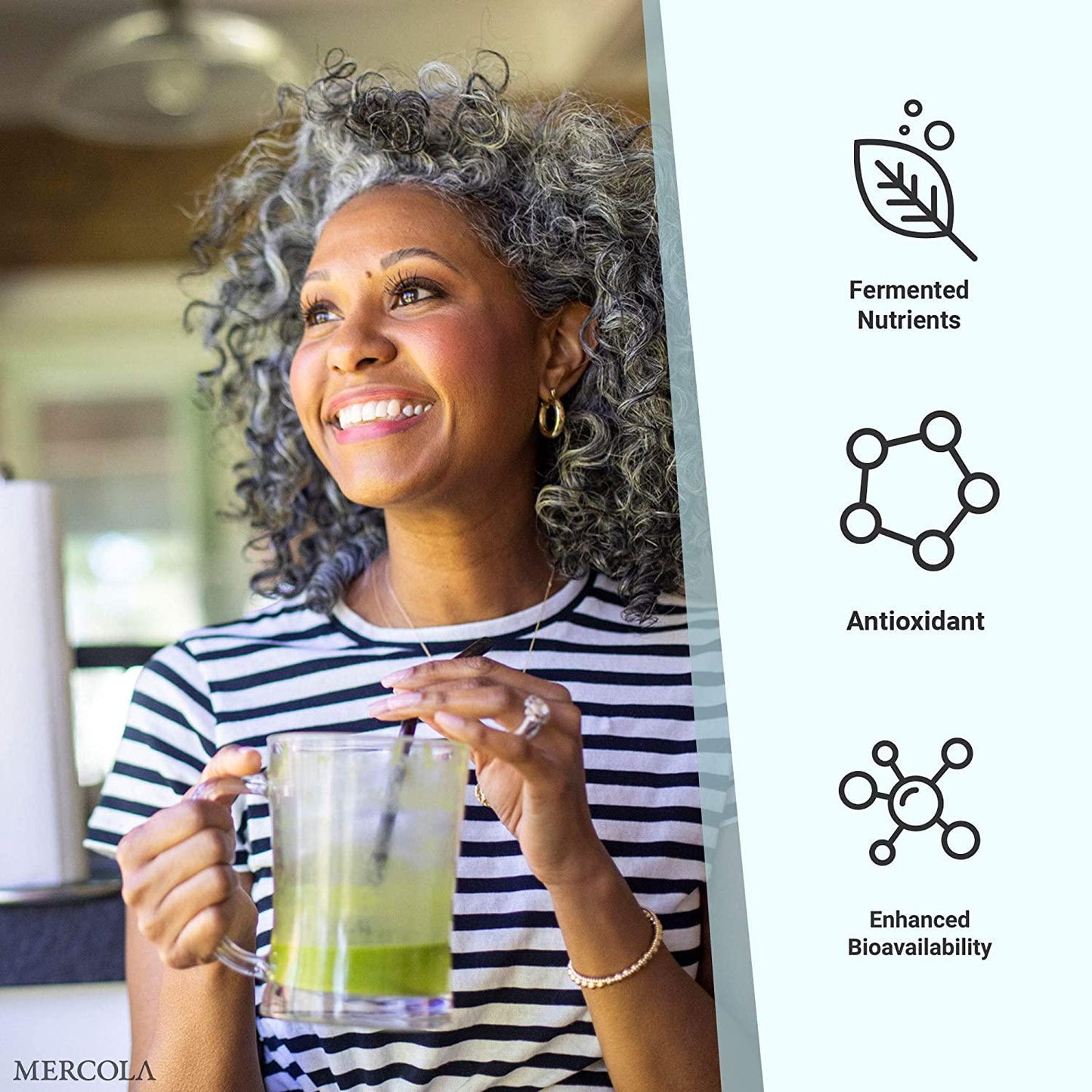 Dr. Mercola - Biodynamic Organic Fermented Moringa Dietary Supplement, 270 Servings (270 Tablets)