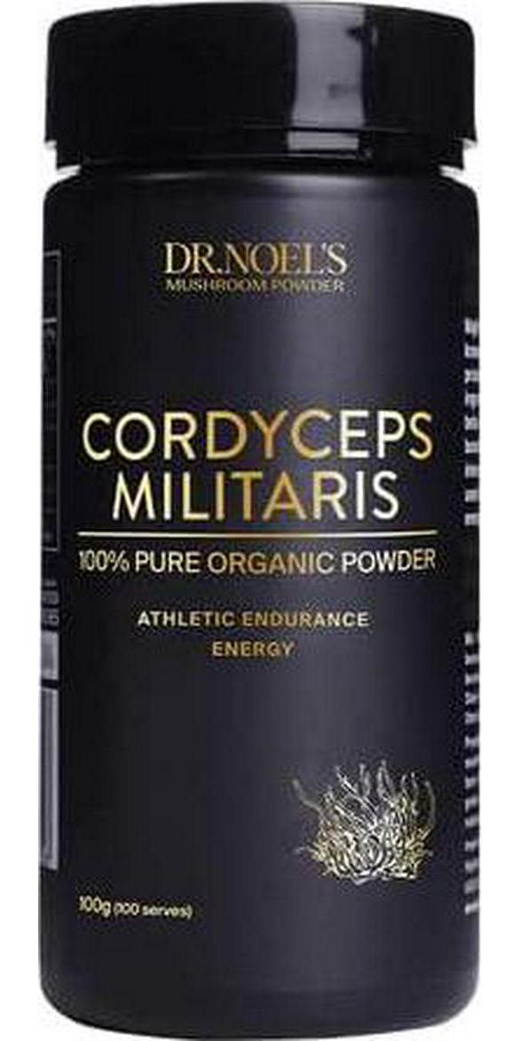 Dr Noel's Mushrooms Organic Concentrated Cordyceps Militaris Powder 100 g
