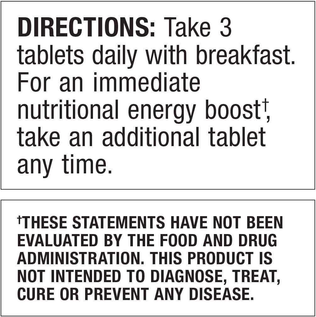 Dr. Schulze s | SuperFood 100 | Vitamin and Mineral Herbal Concentrate | Dietary Supplement | Daily Nutrition and Increased Energy | Gluten-Free and Non-GMO | Vegan and Organic | 270 Tabs | Packaging May Vary