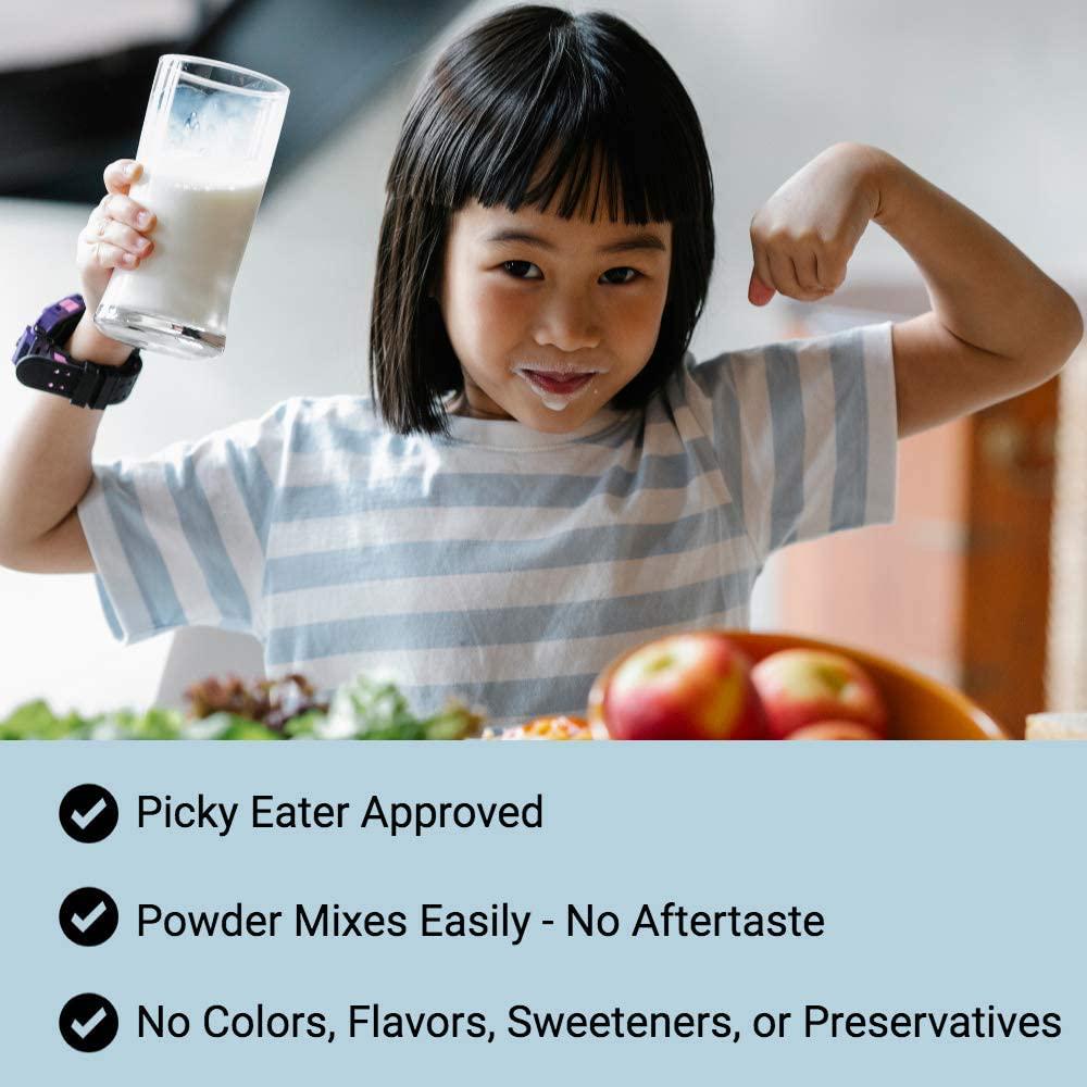 Dr. Wholeness Head Start Multivitamin Powder | Essential Nutrients for Growing Children, Methylated B-Vitamins, Easy to Mix, No Flavors, Sweeteners Or Preservatives - 60 Servings