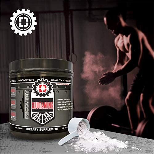 Driven GLUTAMINE-Reduce Muscle Soreness and Boost Immune System:Pure, Natural, and Healthy Amino Acid - Promotes and Preserves Lean Muscle Mass - Supports GI Health and Immune System Function
