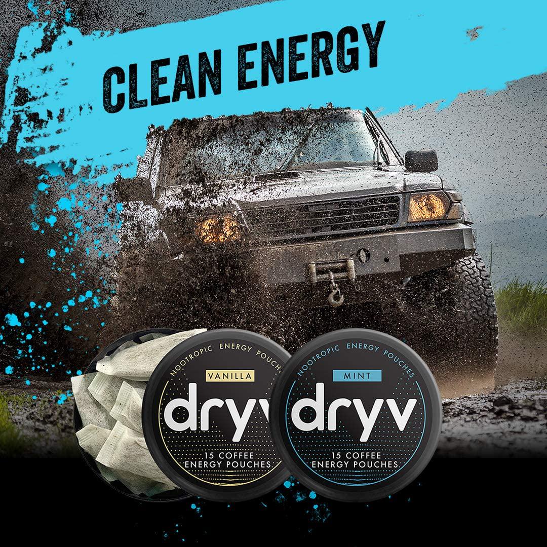 Dryv Energy Pouches - 5 Pack Mint Pouches