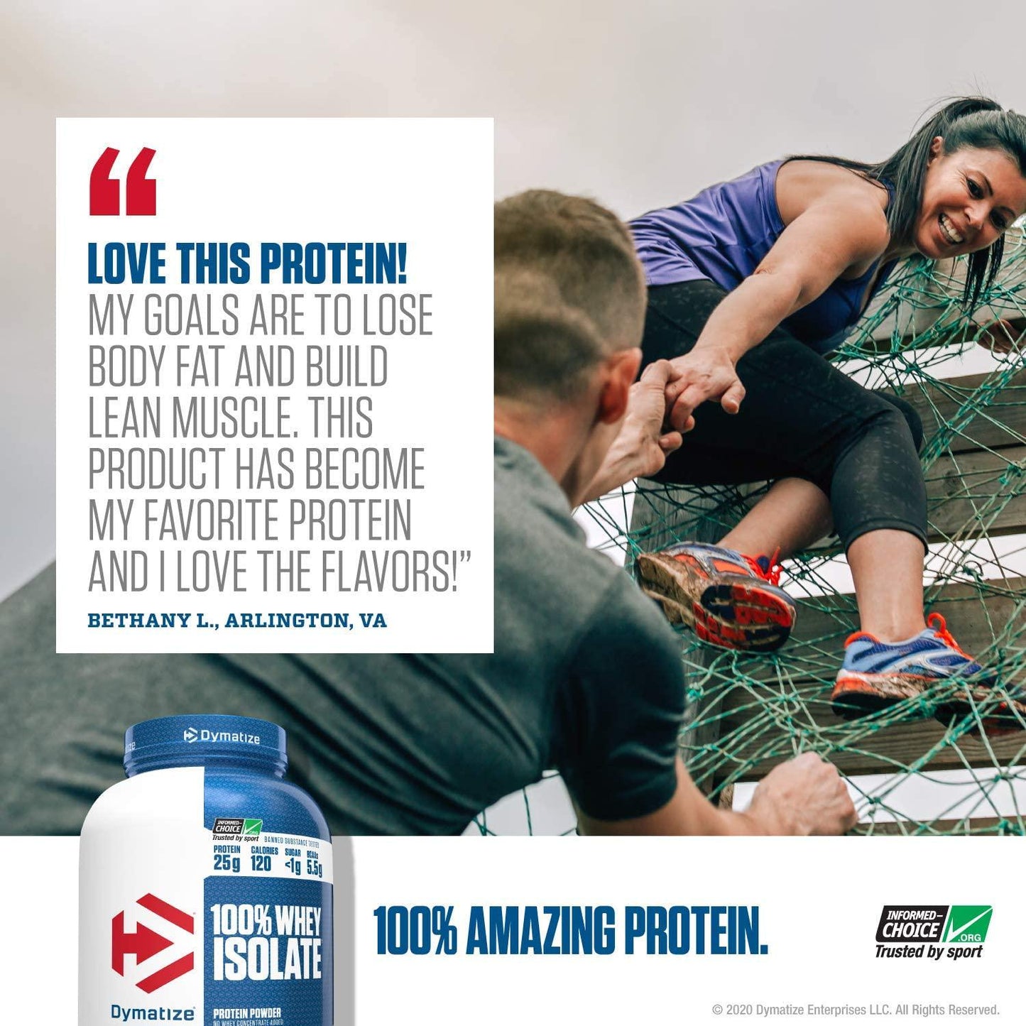 Dymatize Nutrition 100% Whey Isolate 28.2 Oz (1.76lb) (800g) Classic Chocolate, 1.7 Pound