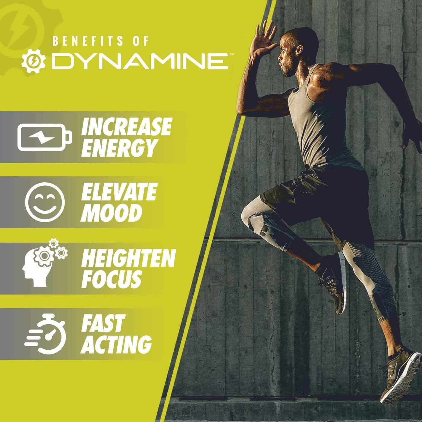 Dynamine Tasteless - N-Methylliberine Powder - Fast Acting - Natural Energy Focus and Endurance - Similar to Theacrine TeaCrine with Faster Response (10 Grams Active - 100 Servings)