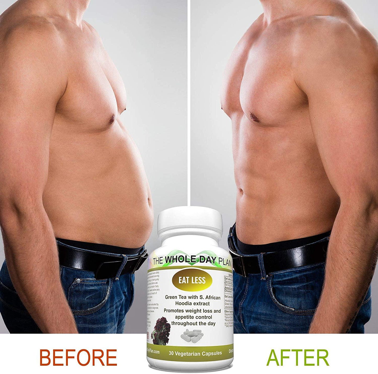 EAT Less - Weight Loss Pills for Women and Men That Works Fast - Appetite Suppressant Fat Burning Supplements for Women and Men That Work Fast - Made in USA