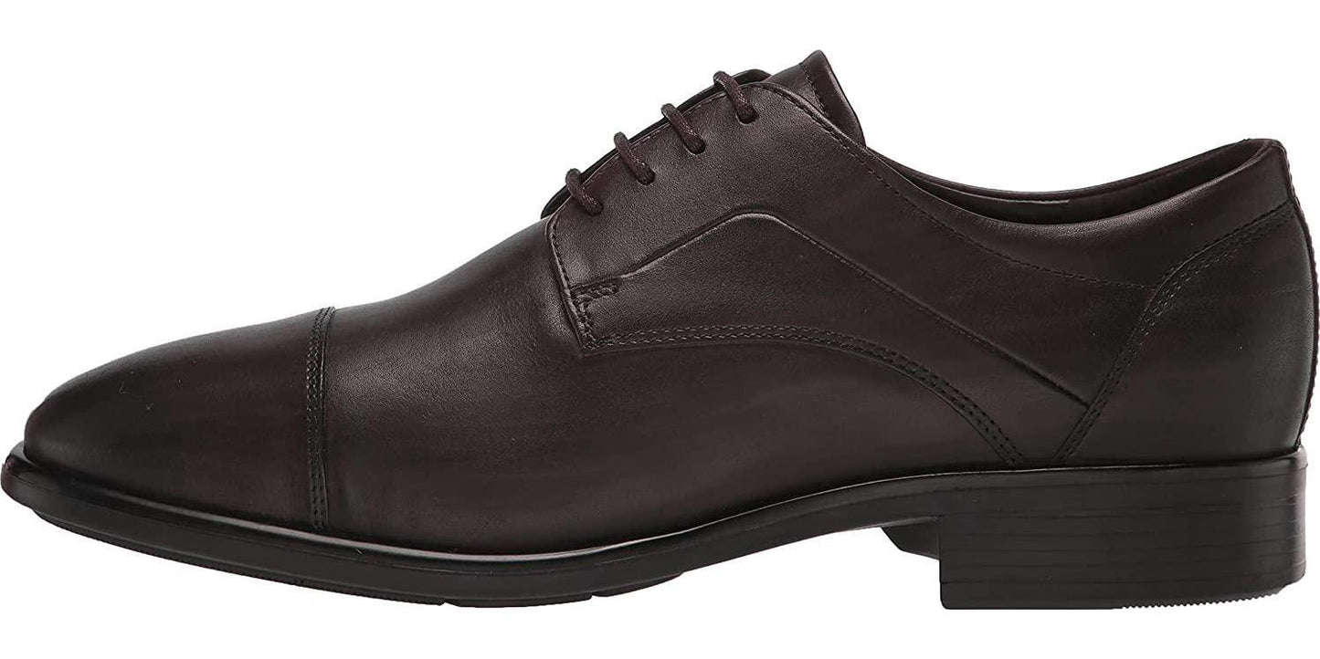 ECCO Men's Citytray Plus Luxe Cap Toe Oxford