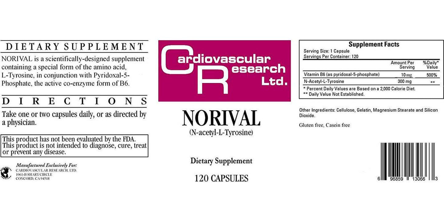 Ecological Formulas - Norival 120 caps