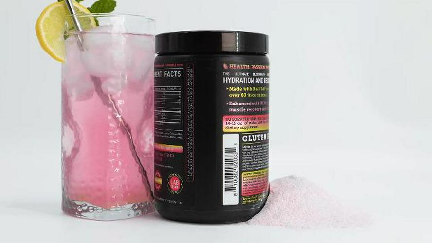 Electrolyte Powder Recovery Drink + Energy (90 Servings | Pink Lemonade) w Real Salt +BCAAs Sugar Free Electrolyte Supplement w Potassium Zinc and Magnesium for Hydration - Keto Electrolytes