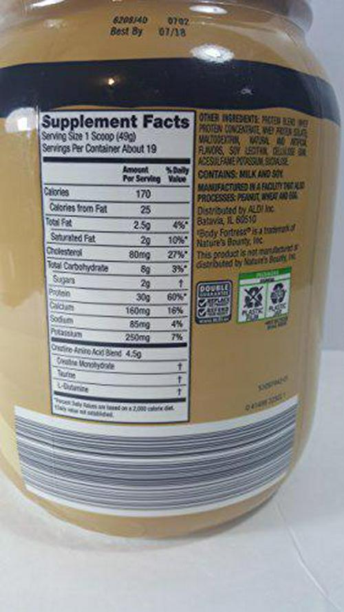 Elevation Whey Vanilla Protein Powder Blend 32oz.
