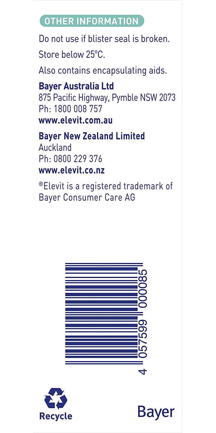 Elevit Breastfeeding Multivitamin Capsules 60 pack