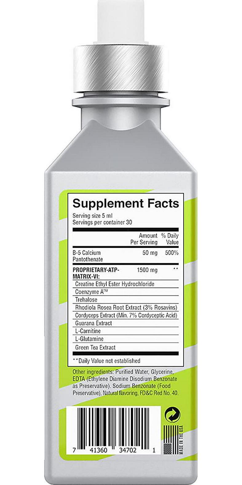 Endurance Cyclists Creatine Serum| Boosts Cycling Power, Core Strength, Stable Creatine HCL. Defeats Lactic Acid, Energy + Power. No Water Gains. With Guarana, L-Carnitine, Rhodiola Rosea + Green Tea.