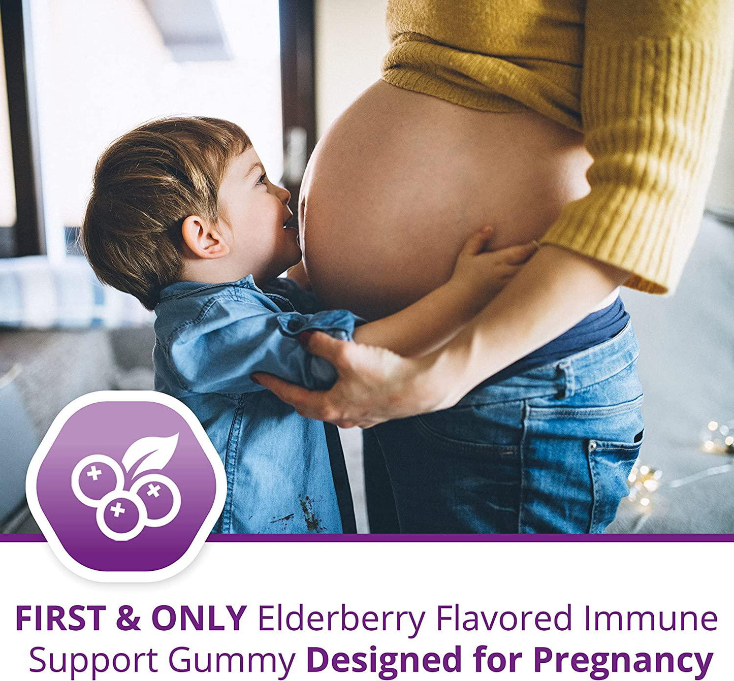 Enfamom Prenatal Immunity Support Elderberry Gummy, 90 Count