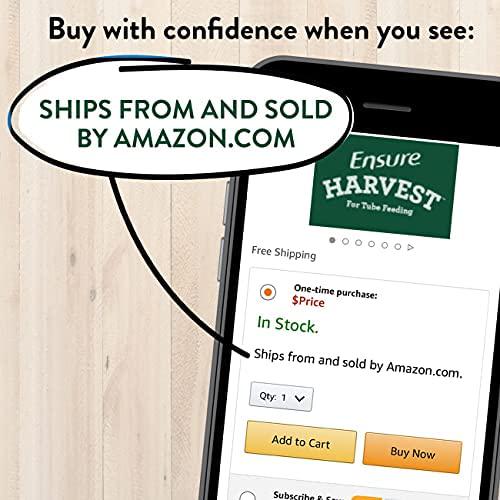 Ensure Harvest for Tube Feeding, Complete Nutrition Blend with Real Food Ingredients, Made with Organic Fruits and Vegetables, Plant-Based Protein, Reclosable Carton, Mixed Fruit, 8 Fl Oz, 24 Count