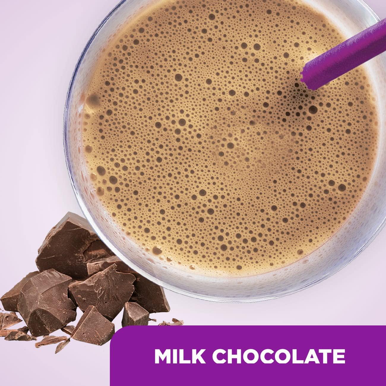 Ensure High Protein Nutritional Shake With Fiber, 16g Protein, Meal Replacement Shakes, With Nutrients to Support Immune System Health, Milk Chocolate w/ Fiber, 8 fl oz, 24 Count