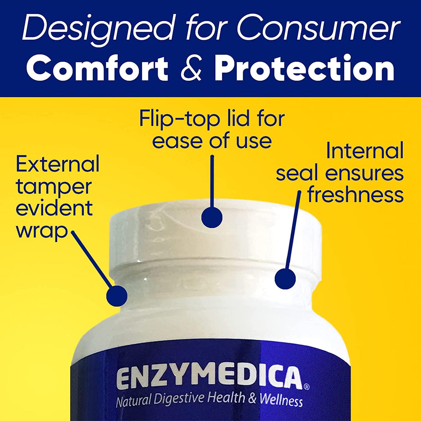 Enzymedica - Digest Gold with ATPro - 180 Capsules (Formerly DigestGold)
