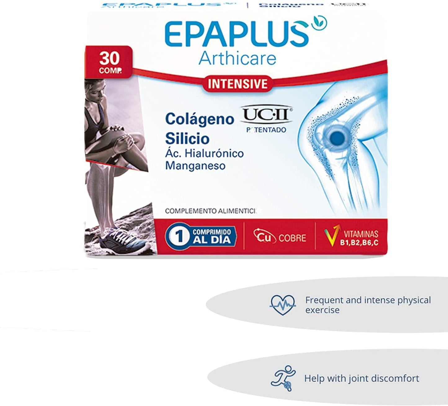 Epaplus Arthicare UCII Intensive Collagen and Silicon 30 Tablets