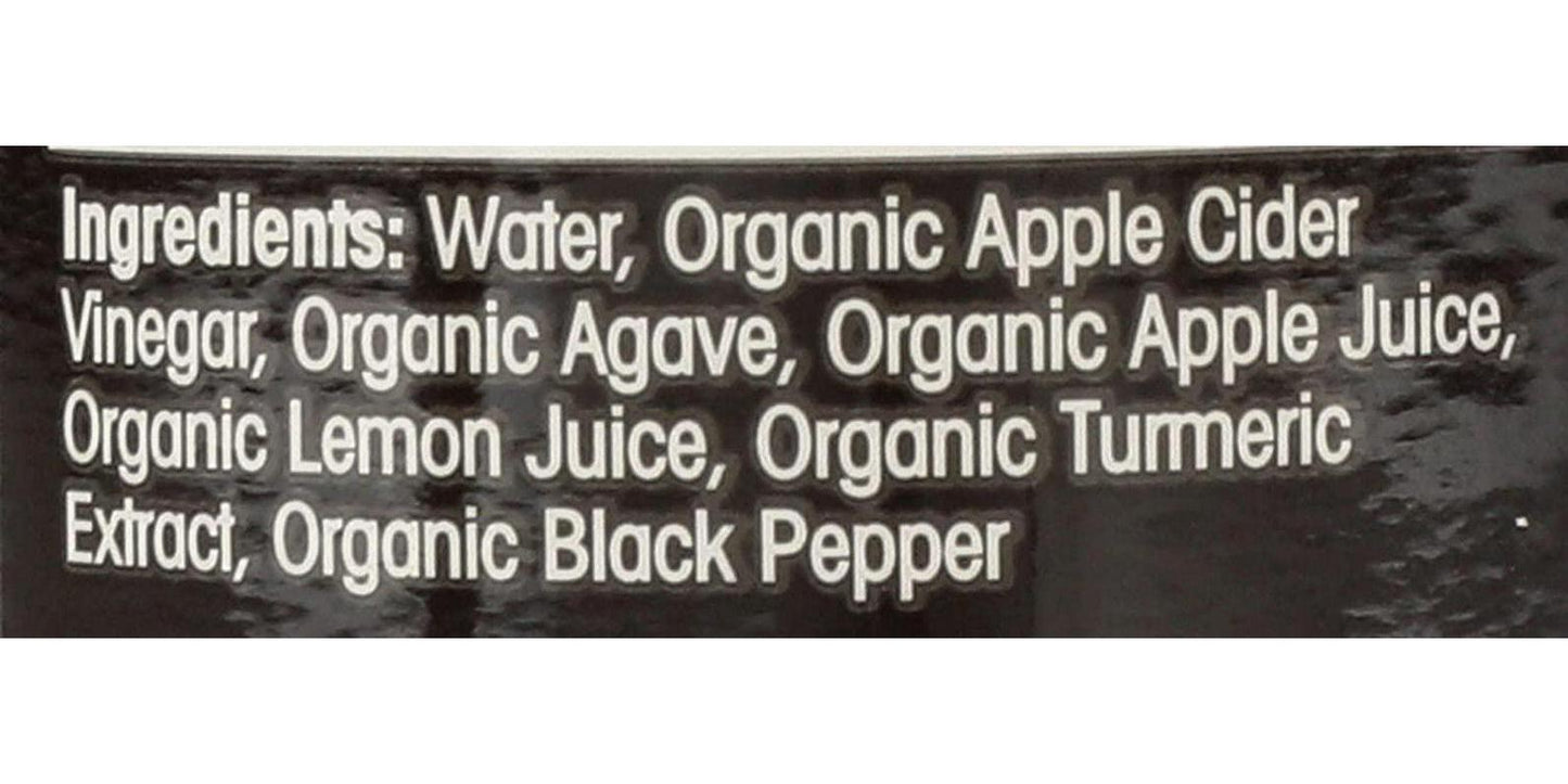 Ethan's Apple Cider Vinegar Shots, Turmeric Apple (Pack of 12)