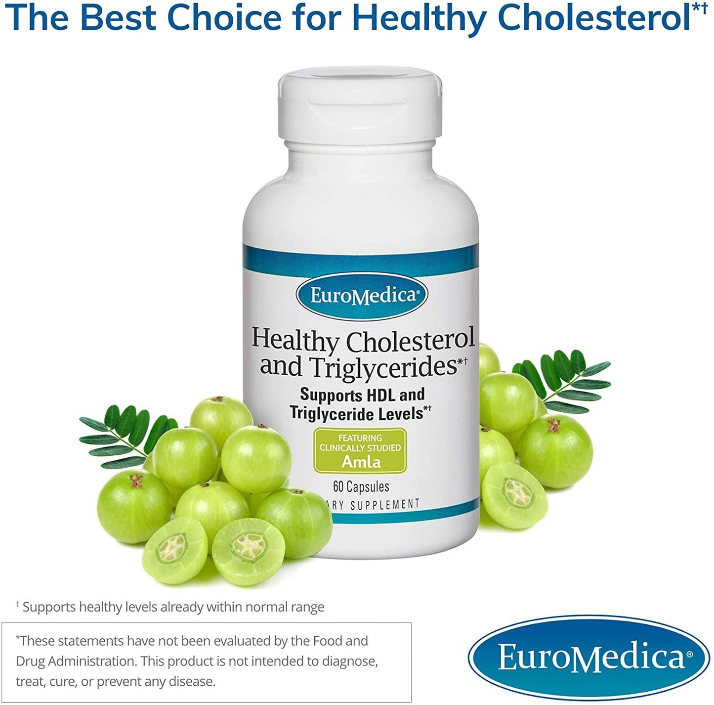EuroMedica Healthy Cholesterol&Triglycerides 60caps