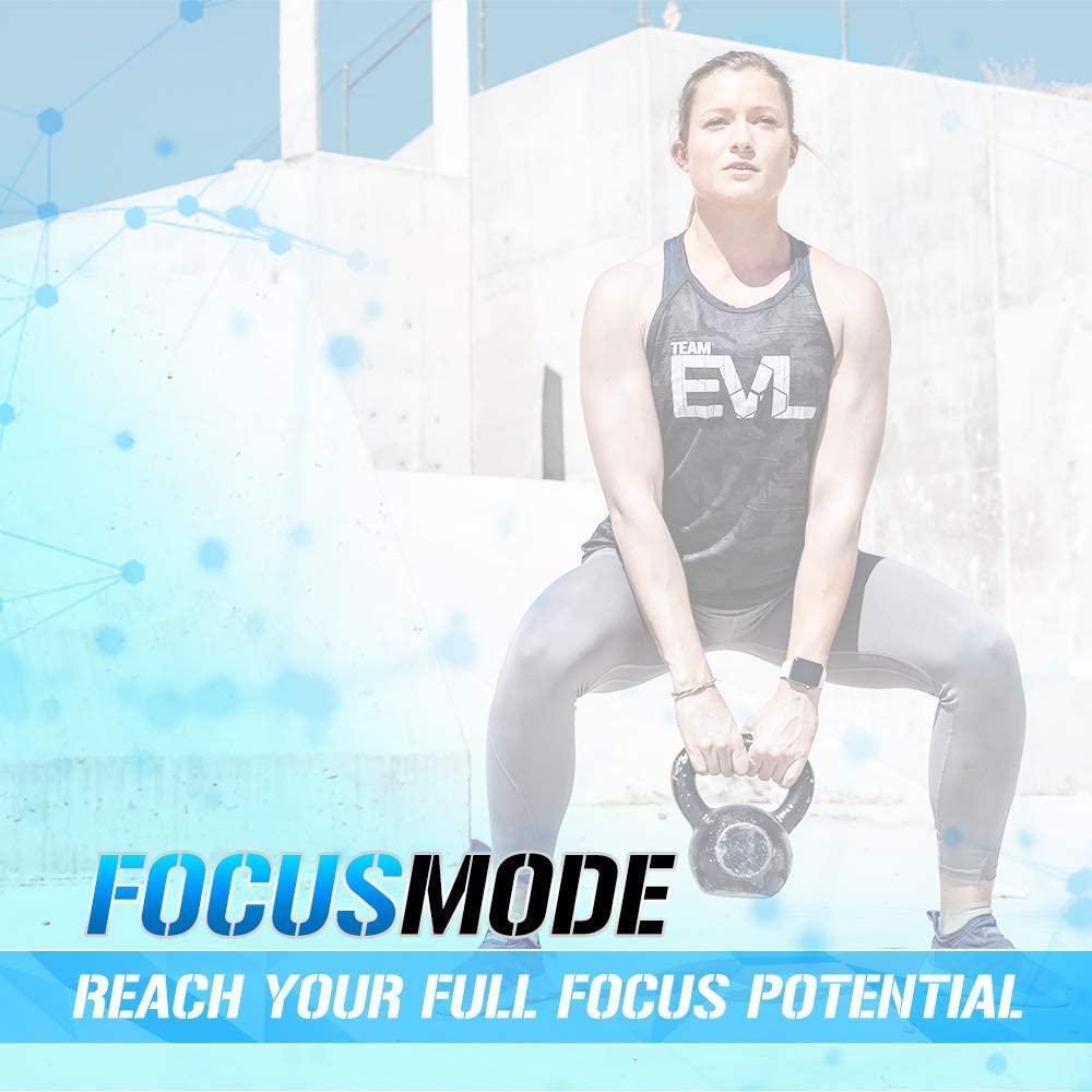 Evlution Nutrition Focus Mode, Herbal Brain Function and Cognitive Support Supplement, Focus, Energy, Clarity, Memory, Mind Enhancer and Mood Booster Nootropic (30 Servings)