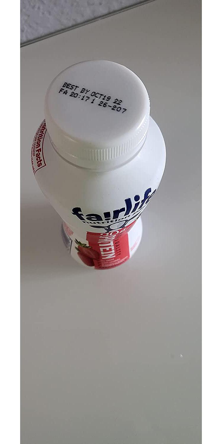 Fair Life Fairlife Protein Shake Strawberry Nutrition Plan 30g Protein 11.5 FL OZ (Pack of 12)