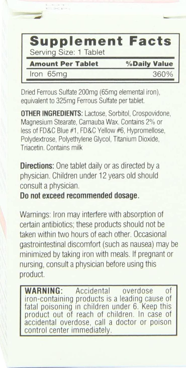 Feosol Original Vitamins, 120 Count (Pack of 2)