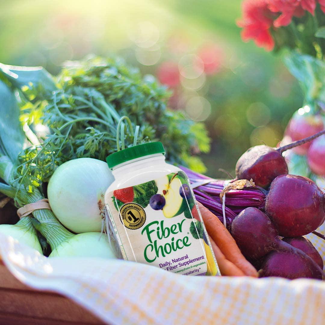 Fiber Choice Daily Prebiotic Fiber Chewable Tablets, Sugar-Free, #1 Gastroenterologist Recommended , Helps Support Regularity*, Prebiotic Fiber Helps Support Immune Function*, 90 Count Assorted Fruit