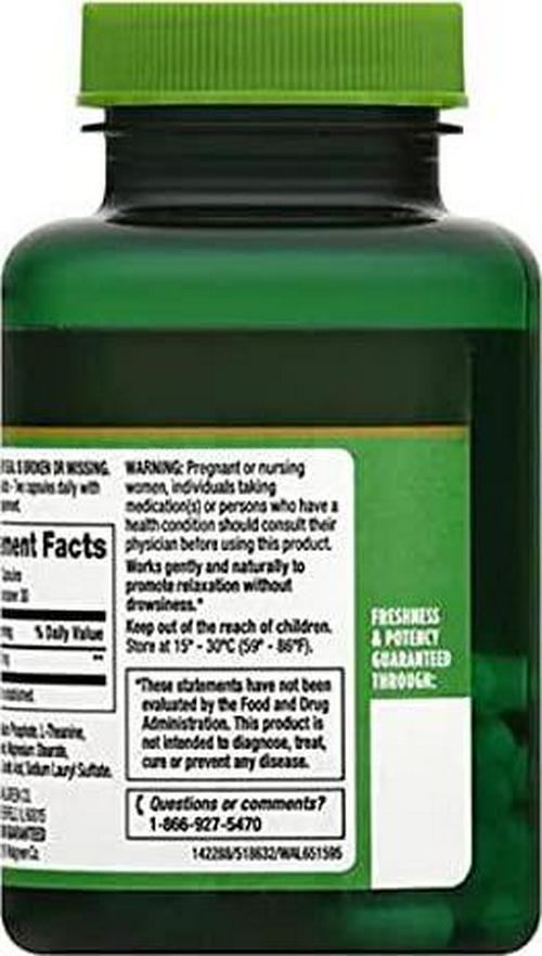 Finest Nutrition L-Theanine 200 mg Capsules 60.0ea