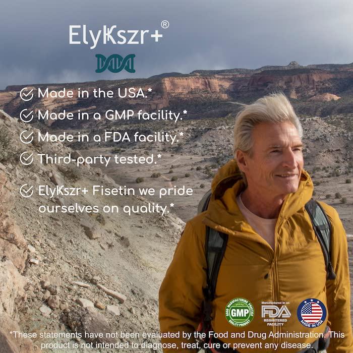 Fisetin - INTRODUCTION OFFER, our Pure Fisetin Supplements provides 60 capsules at 200mg per capsules, Fisetin is a powerful senolytic activator for the removal of senescent cells.